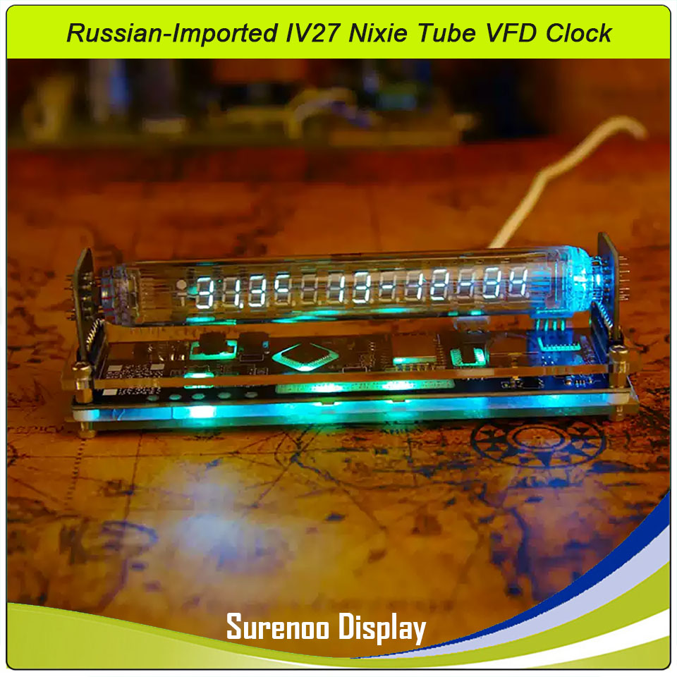 Retro Gaming Youtube - Surenoo Russisch geïmporteerde IV27 Nixie Tube