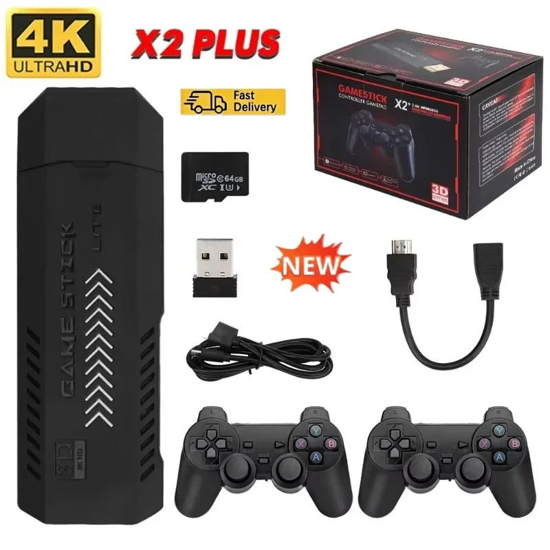 Retro Gaming N64 - Nieuwe X2Plus GD10 Pro 4K Game