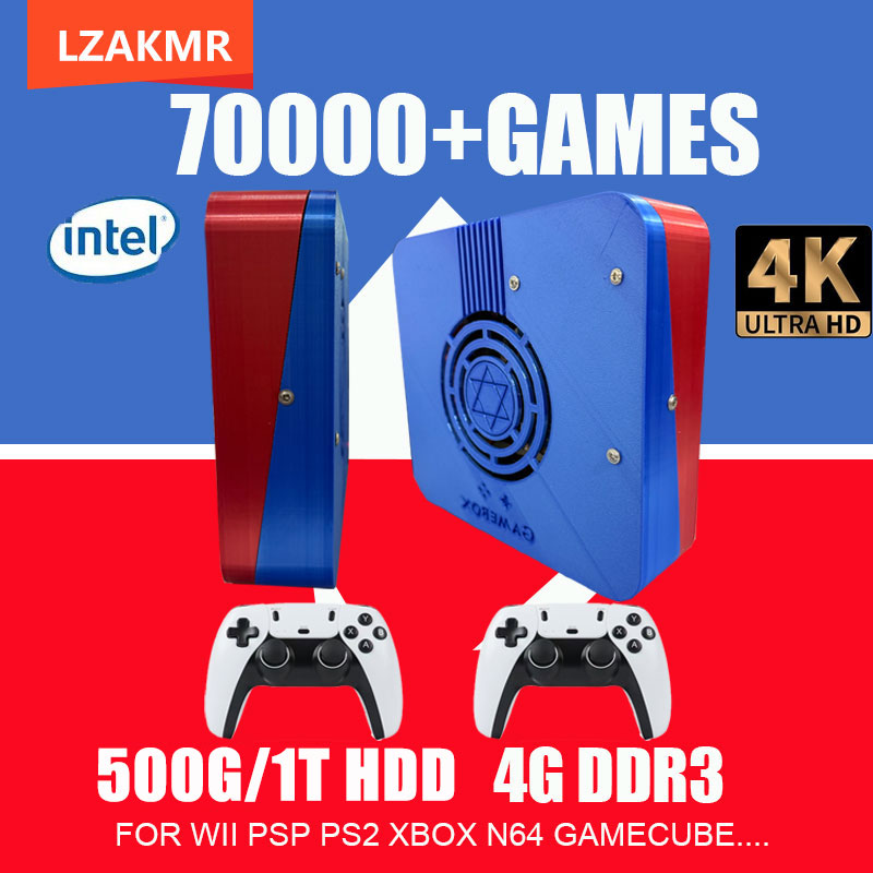 Retro Gaming N64 - GD10 Retro-gameconsole met dubbel systeem I3-3110M