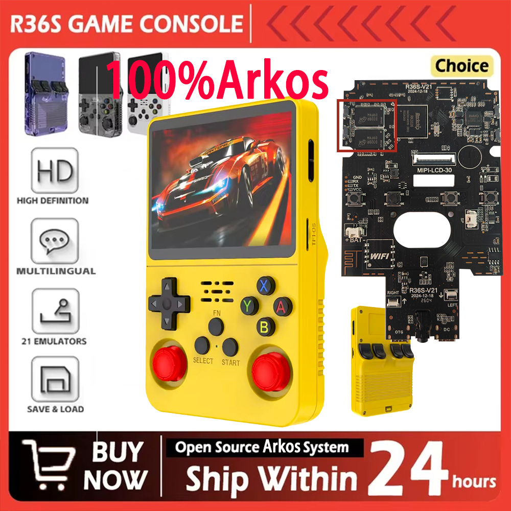 R36S Nieuwe 100% Arkos System  - Retro Gaming Kiosk recensie en prijs