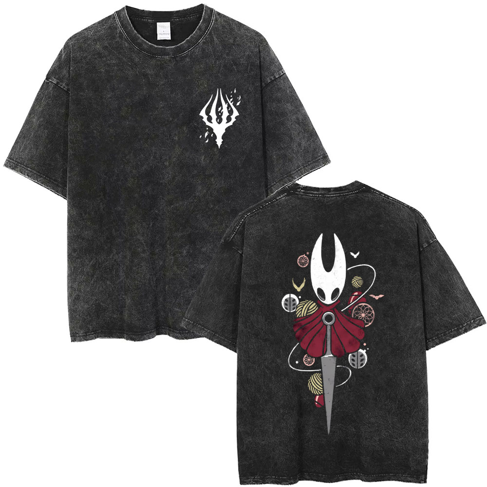 Gewassen Vintage Game Hollow K - Retro Gaming T Shirt recensie en prijs
